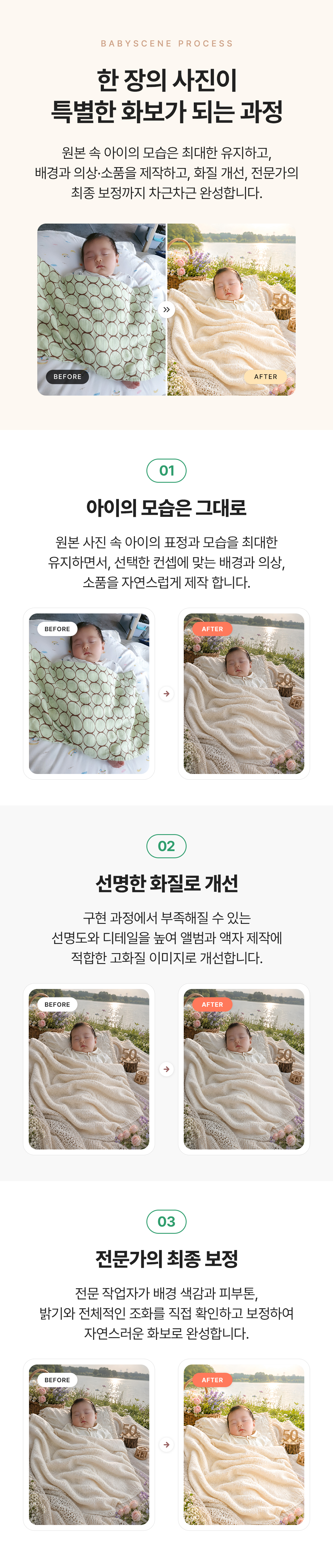 제작 과정 안내