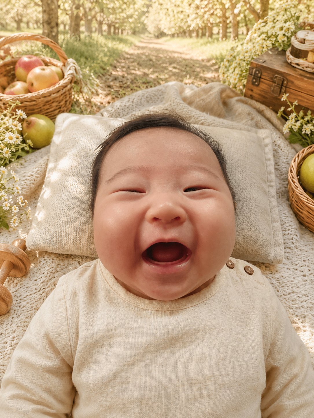 과수원 속 작은 소풍
