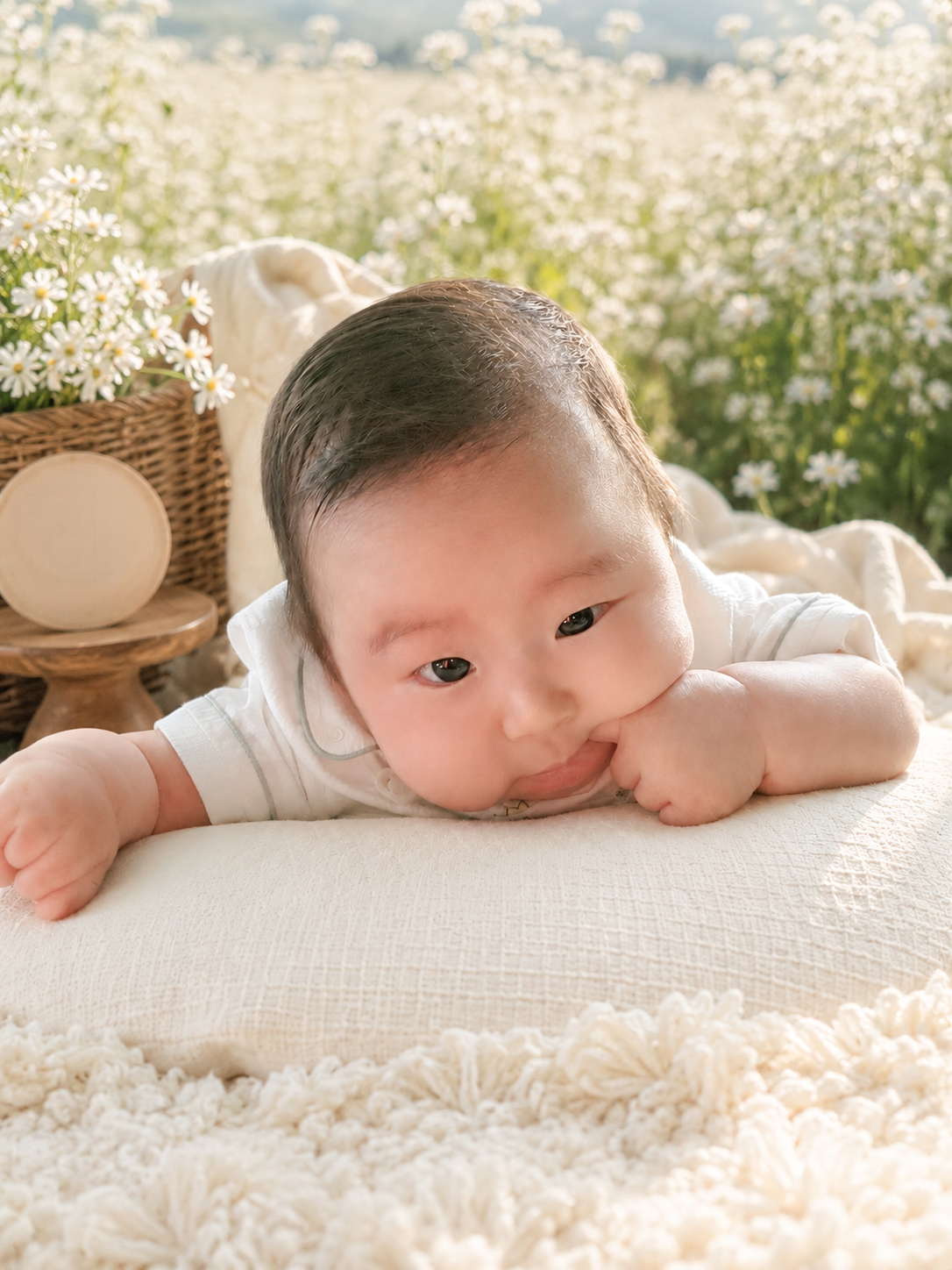 메밀꽃 사이, 우리 아기의 200일