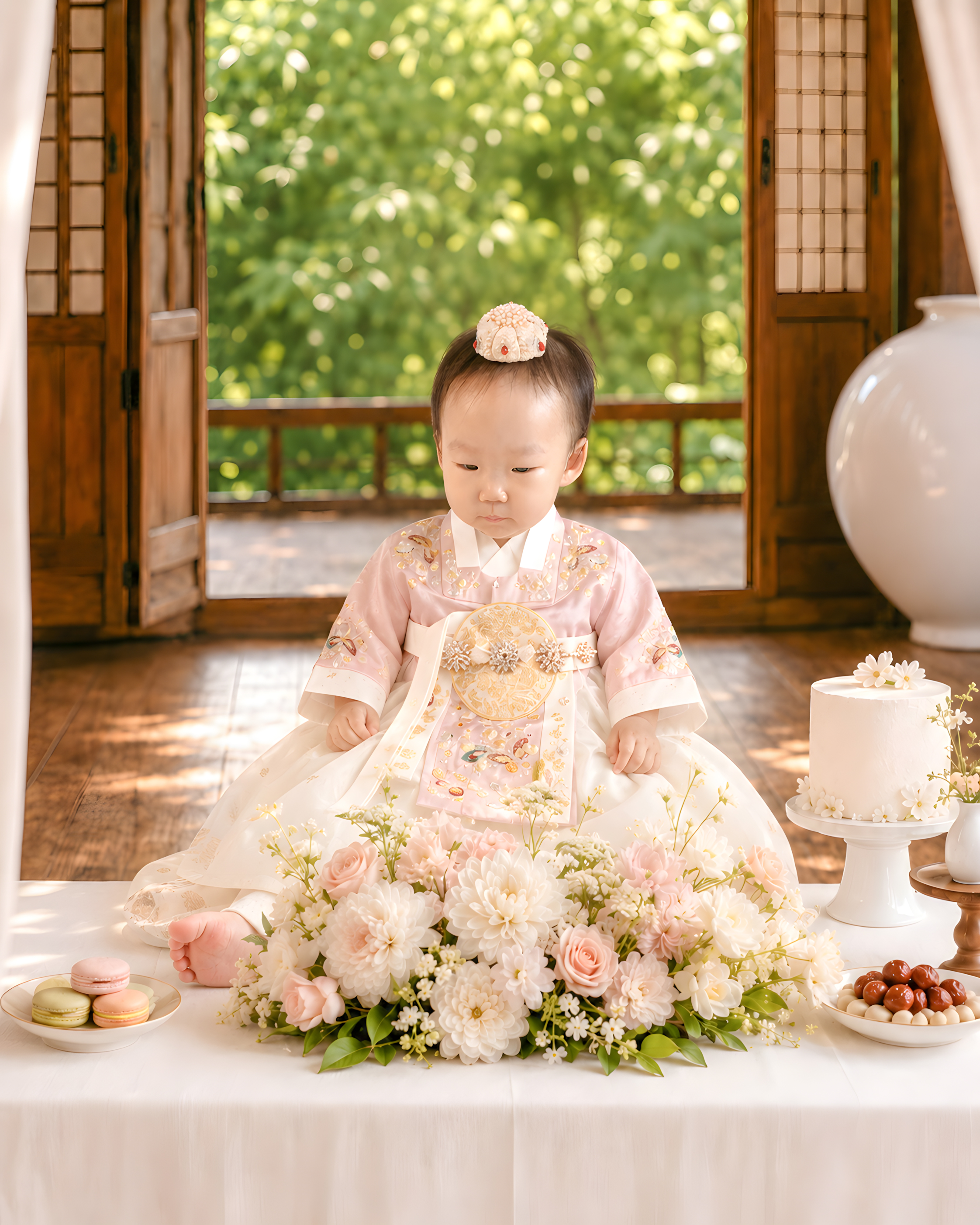 한옥돌상
